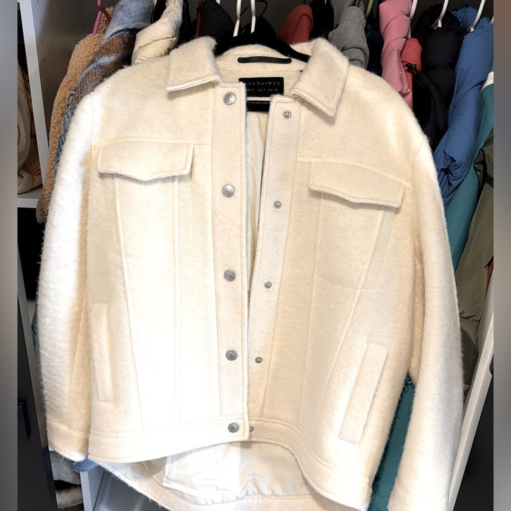 All Saints Women’s Wool Jacket